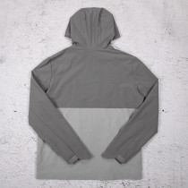 Custom tracksuit set for brands, lightweight hooded wind suit