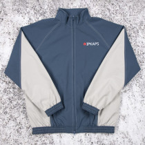 Custom tracksuit set manufacturer for mens contrast panel suit