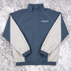 Custom tracksuit set manufacturer for mens contrast panel suit