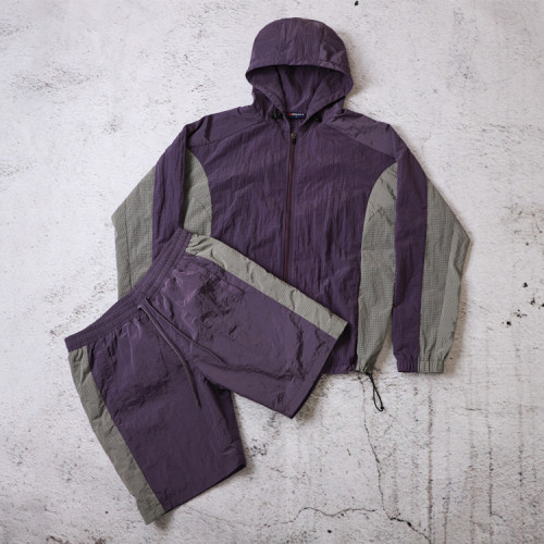 Ripstop Hooded Short Tracksuit | custom tracksuit manufacturers