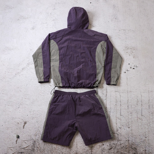 Ripstop Hooded Short Tracksuit | custom tracksuit manufacturers