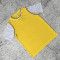 Custom sports t shirt manufacturer yellow mesh team tee