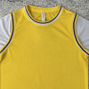 Custom sports t shirt manufacturer yellow mesh team tee