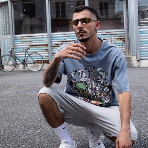 graphic t shirts manufacturer streetwear tee | custom oversized fit