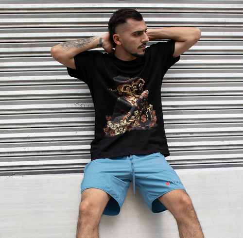 Graphic Streetwear T Shirt | Skull Print - custom t shirt manufacturer