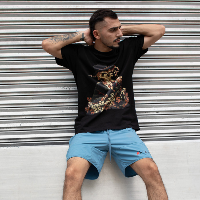 Graphic Streetwear T Shirt | Skull Print - custom t shirt manufacturer