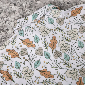 Custom Printed Polo T Shirts | Leaf Allover – Private Label Supplier