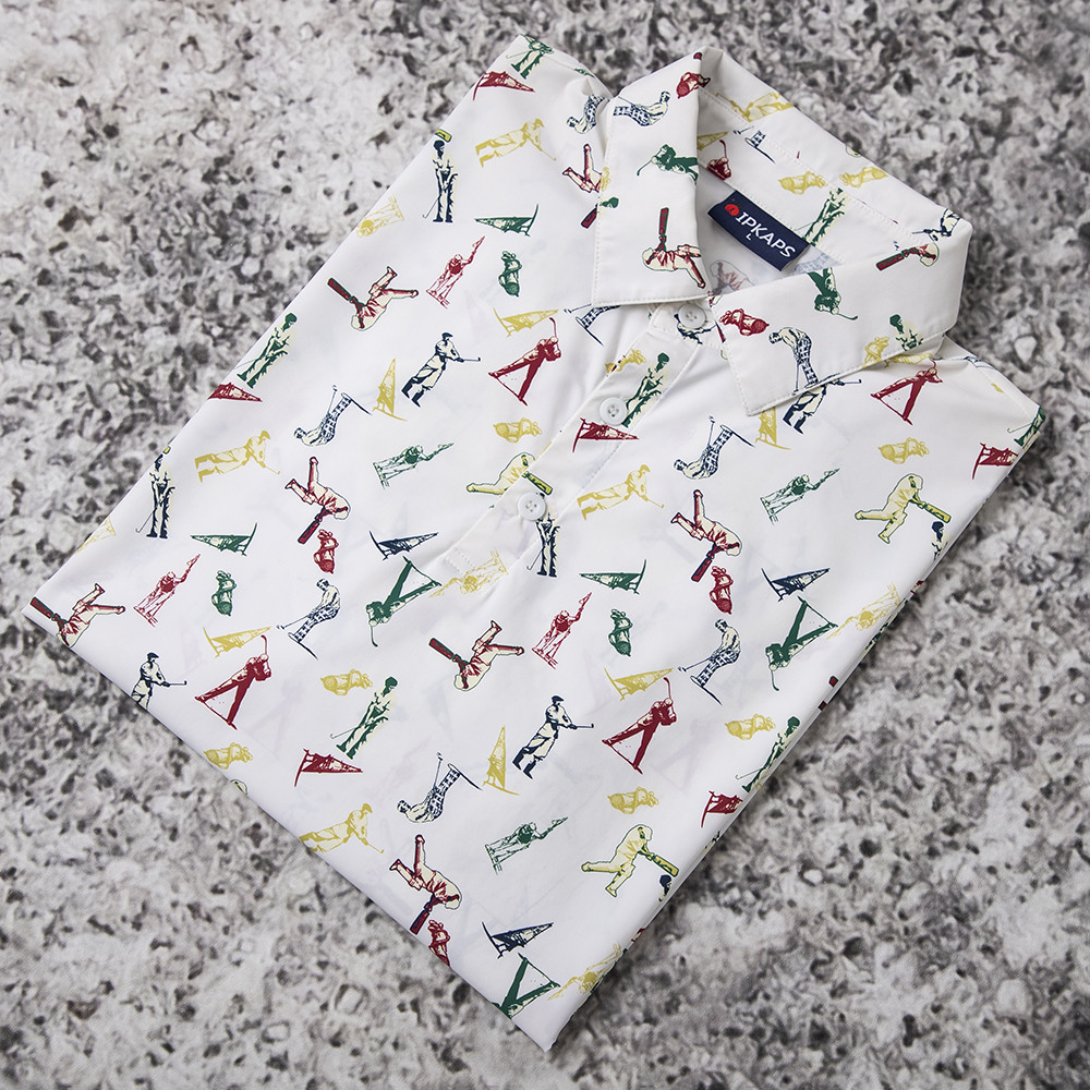 Green retro jacket model display