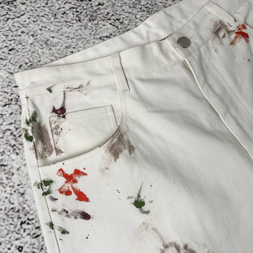 Custom Painted Denim Jeans for Brands, OEM Jeans Manufacturer