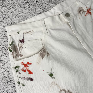 Custom Painted Denim Jeans for Brands, OEM Jeans Manufacturer