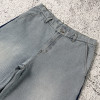 Custom denim jeans manufacturer - wide leg light wash jeans