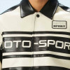custom racing jacket | Black White Moto – Custom Leather Jackets OEM