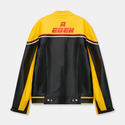 Custom Racing Jackets | Yellow Black Moto - OEM Manufacturer