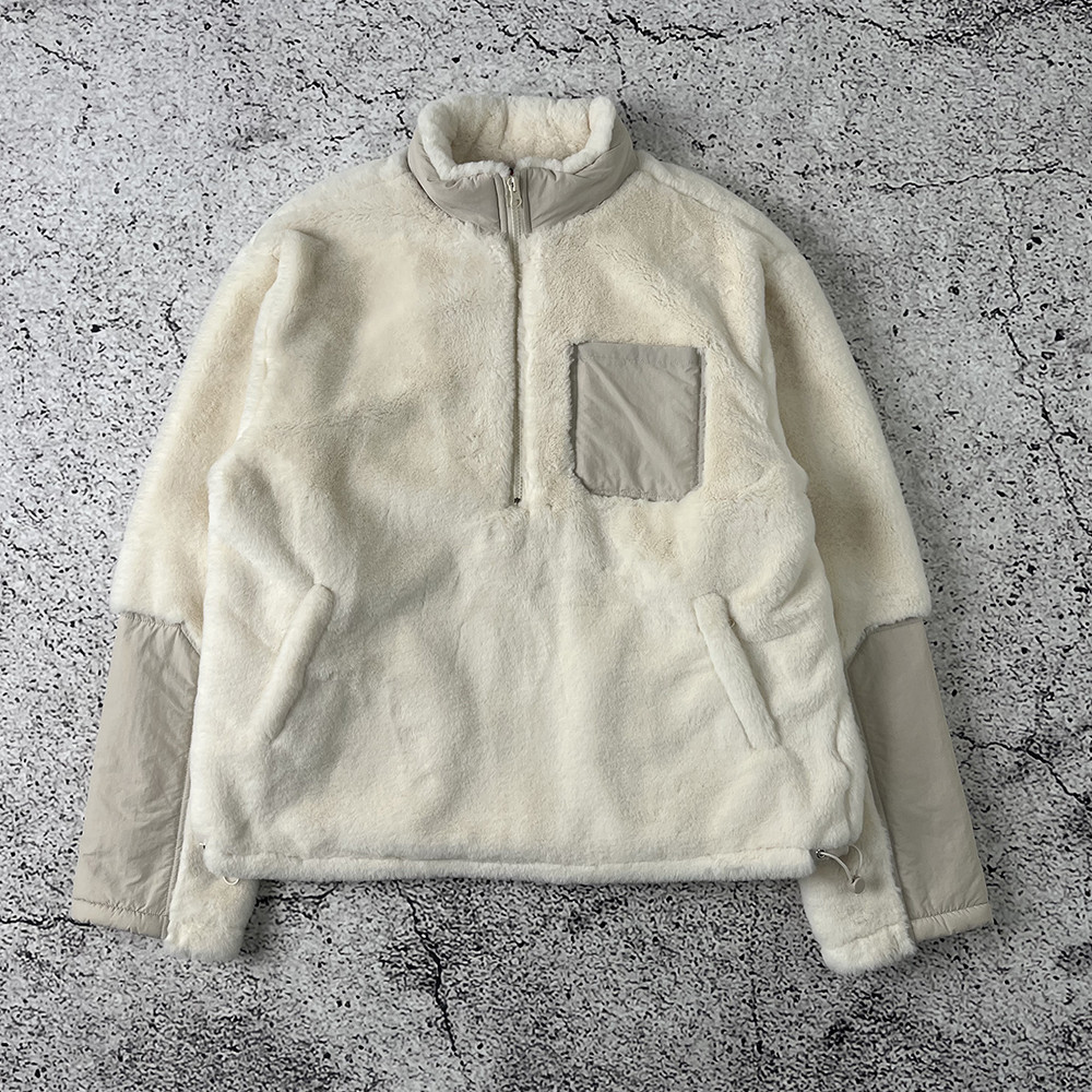 Green retro jacket model display