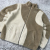 Custom Fleece Jacket Manufacturer Sherpa Zip Outerwear