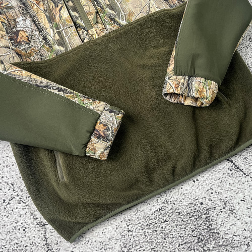 Custom Camo Jacket Fleece Outdoor OEM Manufacturer