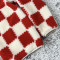 Custom Sherpa Fleece Jacket Checkerboard OEM Manufacturer