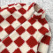 Custom Sherpa Fleece Jacket Checkerboard OEM Manufacturer