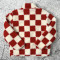 Custom Sherpa Fleece Jacket Checkerboard OEM Manufacturer