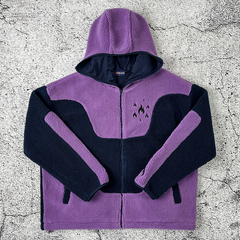 Green retro jacket model display