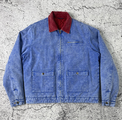 Vintage Workwear Custom Denim Jackets Wholesale Manufacturer