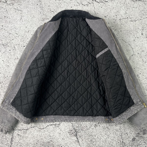 Custom Denim Work Jacket Manufacturer Quilted Outerwear