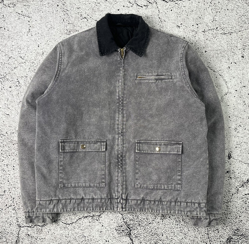 Custom Denim Work Jacket Manufacturer Quilted Outerwear
