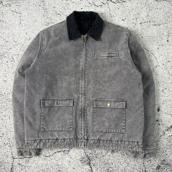 Custom Denim Work Jacket Manufacturer Quilted Outerwear