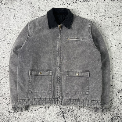 Custom Denim Work Jacket Manufacturer Quilted Outerwear