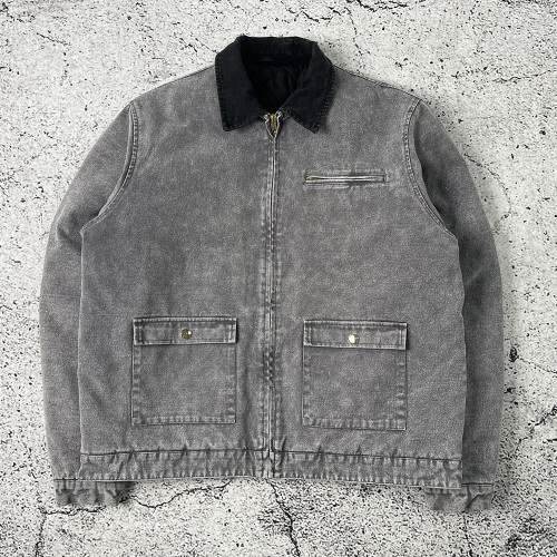 Custom Denim Work Jacket Manufacturer Quilted Outerwear