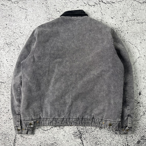 Custom Denim Work Jacket Manufacturer Quilted Outerwear