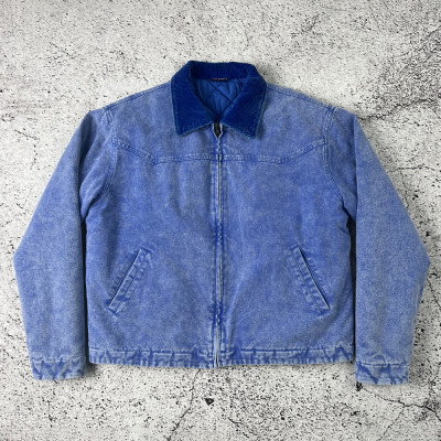 Vintage Washed Work Denim Jacket | Custom Denim Jacket Manufacturer