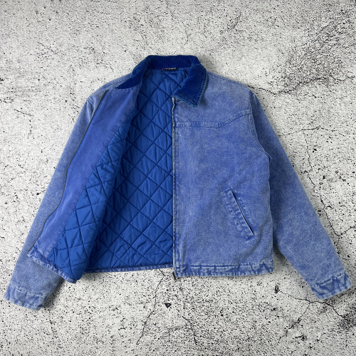 Vintage Washed Work Denim Jacket | Custom Denim Jacket Manufacturer