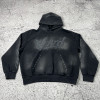 Custom Washed Hoodie | Vintage Zip Hoodie OEM Manufacturer