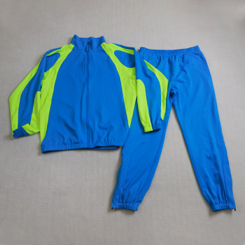 Custom tracksuit set | Color block sportswear – OEM manufacturer