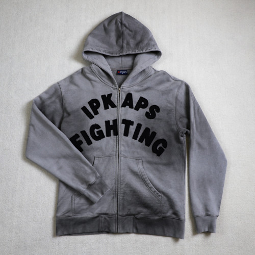 Wholesale Custom Hoodies Manufacturers Zip Up Fleece Streetwear OEM