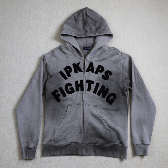 Custom Hoodie Manufacturers Zip Up Fleece Streetwear OEM