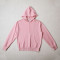Custom fleece hoodie manufacturer pastel pink quarter zip pullover