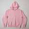 Custom fleece hoodie manufacturer pastel pink quarter zip pullover