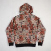 Custom all over print hoodie teddy pattern OEM manufacturer