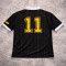 Custom Jersey T-shirts | Black Lace-Up Hockey Style Jersey