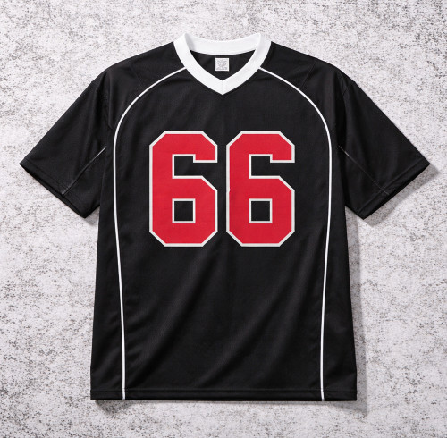 Custom Football Mesh Jersey Top, custom t shirt manufacturer OEM