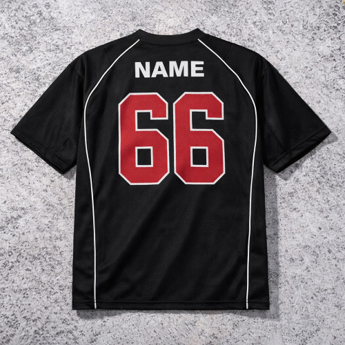 Custom Football Mesh Jersey Top, custom t shirt manufacturer OEM
