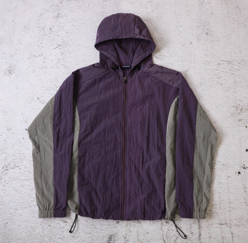 Custom Windbreaker Jackets – Hooded Color Block Shell OEM