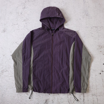 Custom Windbreaker Jackets – Hooded Color Block Shell OEM