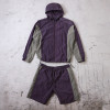 Custom Tracksuit Set With Logo Hooded Jacket and Shorts