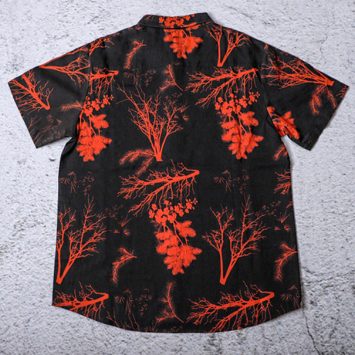 Printed Short Sleeve Shirt custom t shirt manufacturers