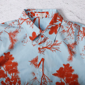 Custom Hawaiian T Shirts Wholesale All Over Print Shirt OEM