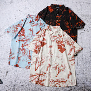 Allover Print Short Sleeve Shirt custom t shirt manufacturer supply