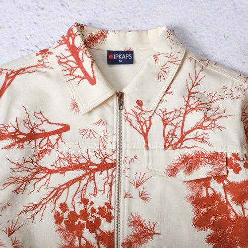 Custom printed jackets manufacturer for streetwear collections